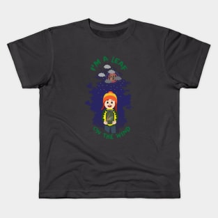 Catching A Leaf Kids T-Shirt